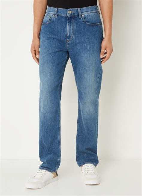 jeans griffato burberry|Slim Fit Jeans in Indigo .